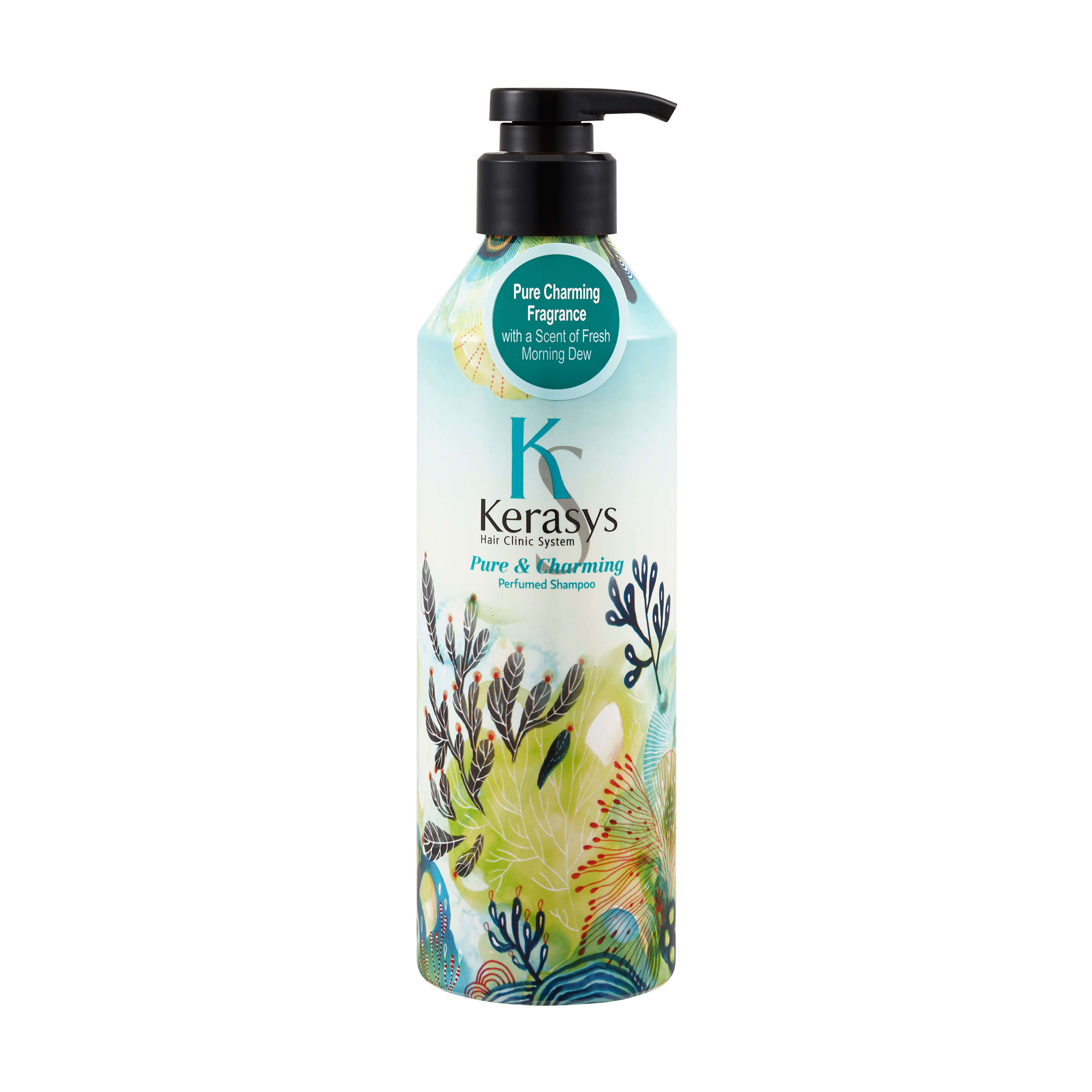 Парфумований шампунь KeraSys Pure &amp; Charming Perfumed Shampoo для сухого та ламкого волосся, 600 мл