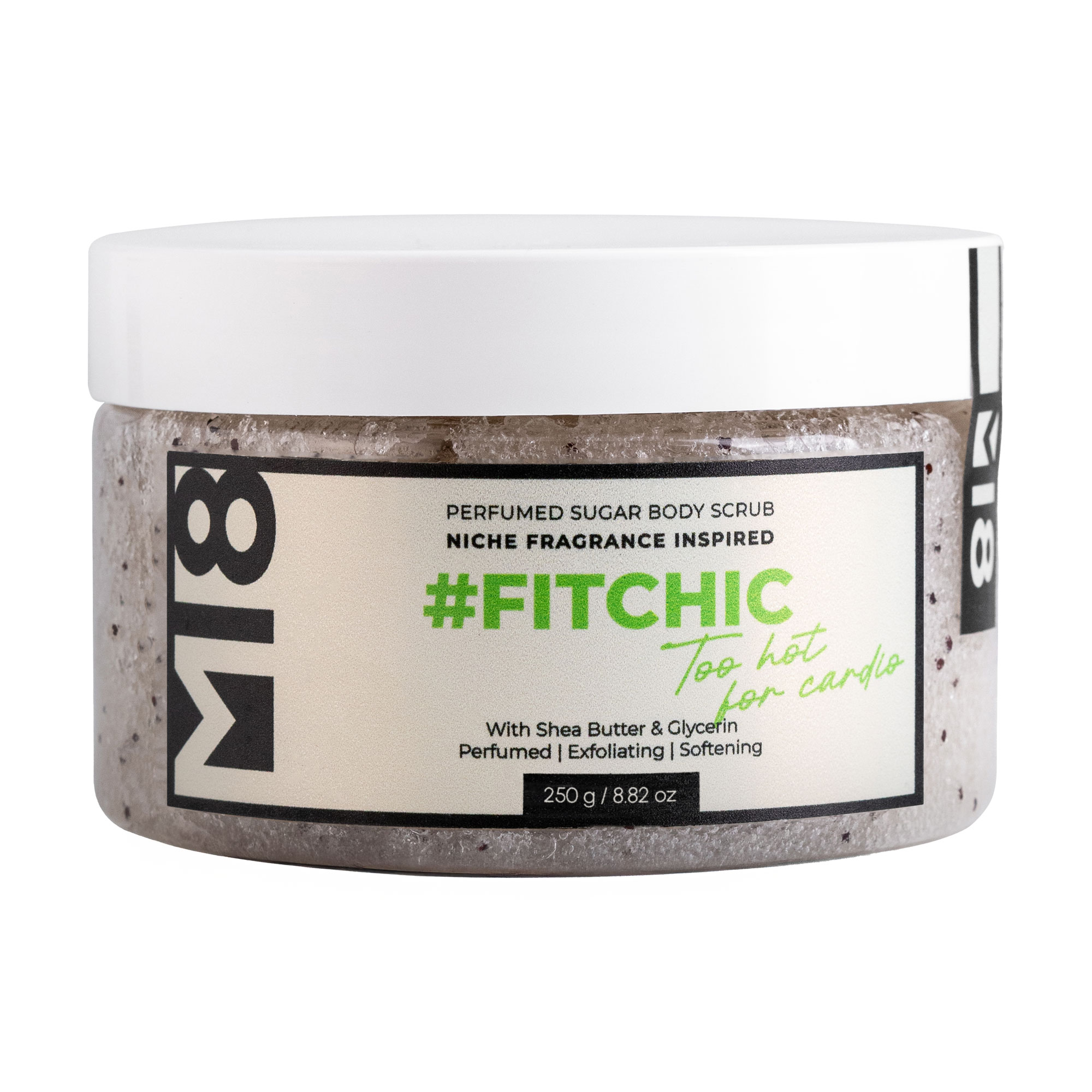 Парфумований скраб для тіла M18 Fitchic Perfumed Sugar Body Scrub, 250 г