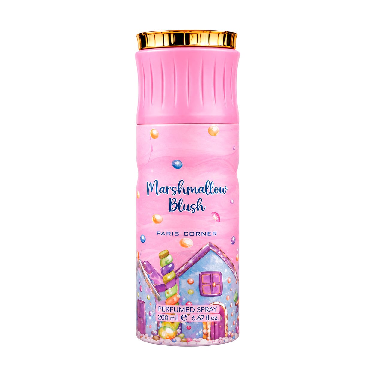 Парфумований спрей для тіла Paris Corner Marshmallow Blush унісекс, 200 мл