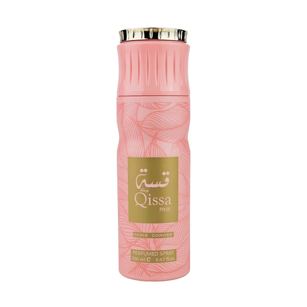 Парфумований спрей для тіла Paris Corner Qissa Pink жіночий, 200 мл