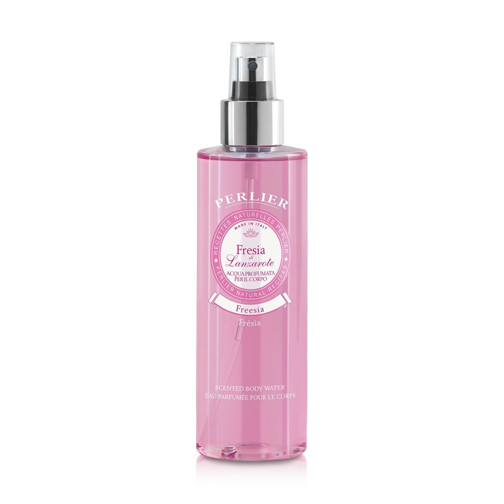 Парфумований спрей для тіла Perlier Freesia Scented Body Water, 200 мл