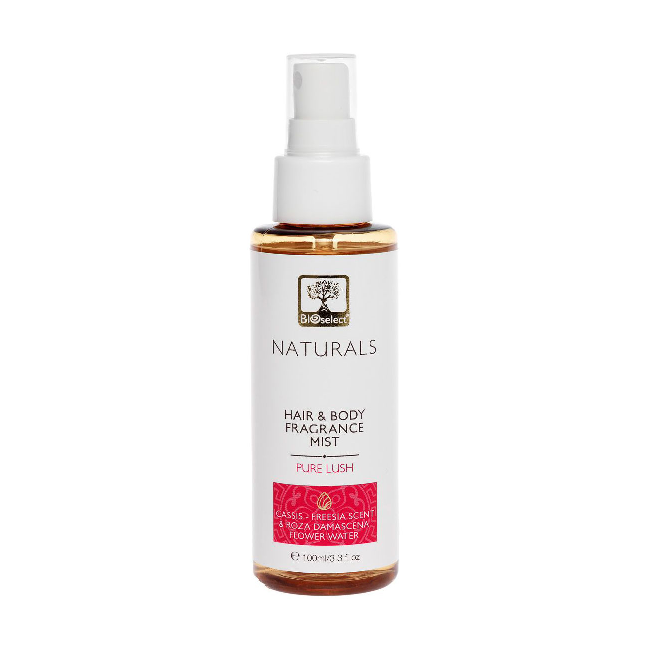 Парфумований спрей для тіла та волосся BIOselect Naturals Pure Lush Hair &amp; Body Fragrance Mist, 100 мл