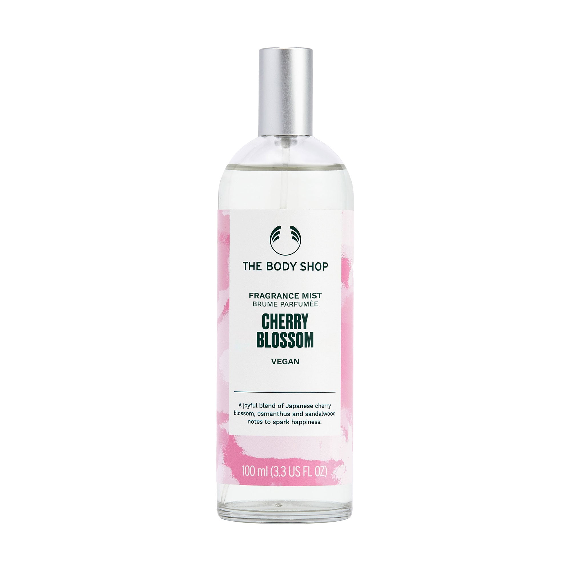 Парфумований спрей для тіла The Body Shop Glowing Cherry Blossom Fragrance Mist Палкий вишневий цвіт, жіночий, 100 мл
