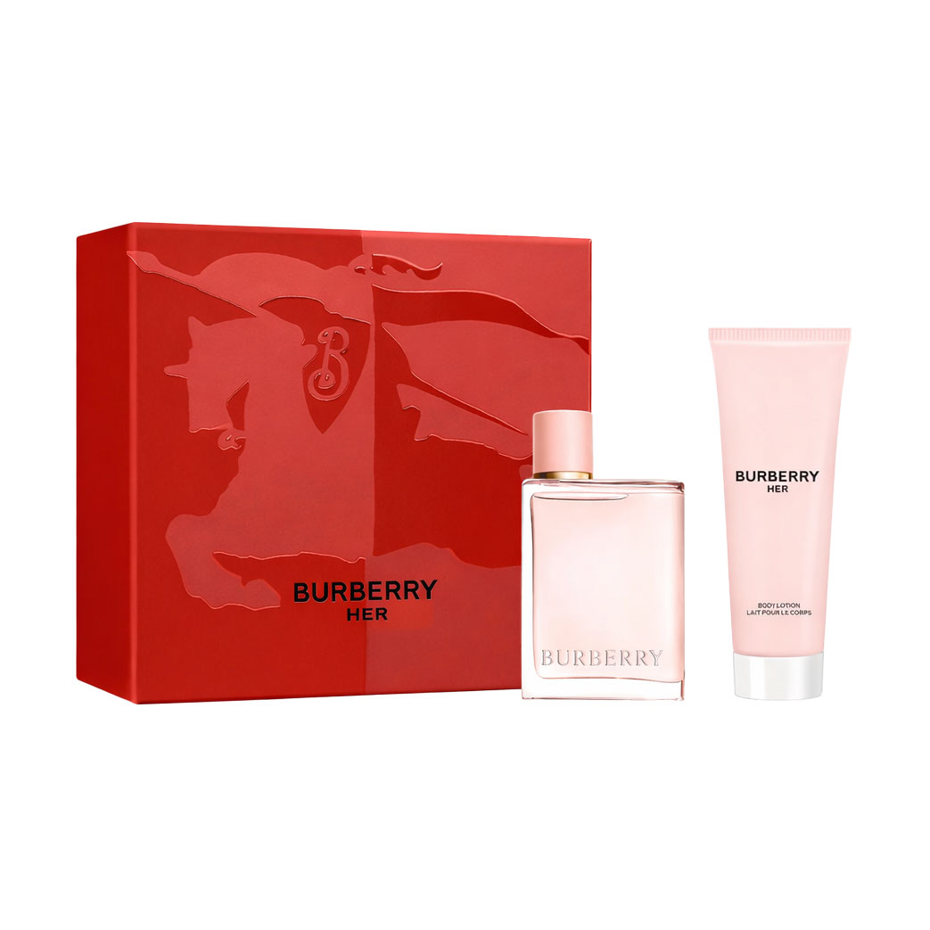 Парфумований жіночий набір Burberry Her Set (лосьйон для тіла, 75 мл + парфумована вода, 50 мл)