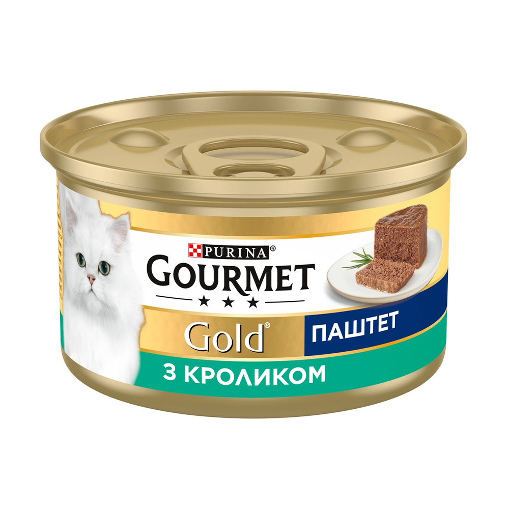 Паштет для кішок Purina Gourmet Gold з кроликом, 85 г