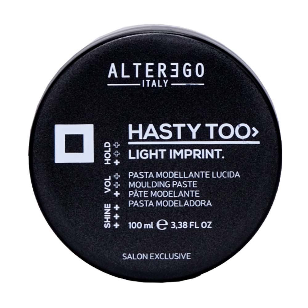 Паста для моделювання волосся Alter Ego Hasty Too Light Imprint Molding Paste з ефектом блиску, середня фіксація, 100 мл