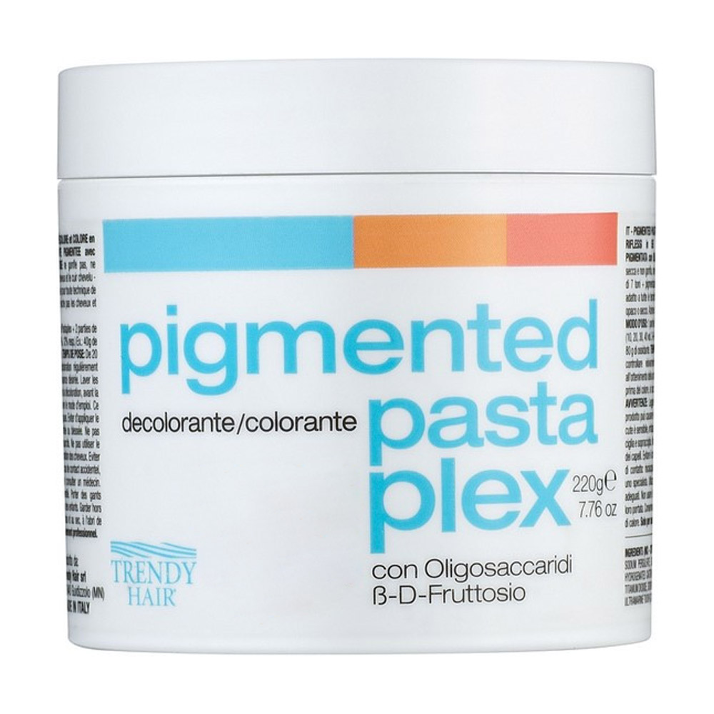 Паста для освітлення волосся Trendy Hair Pastaplex Pigmented з олігосахаридами і фруктозою, 0.12 Rose, 220 г