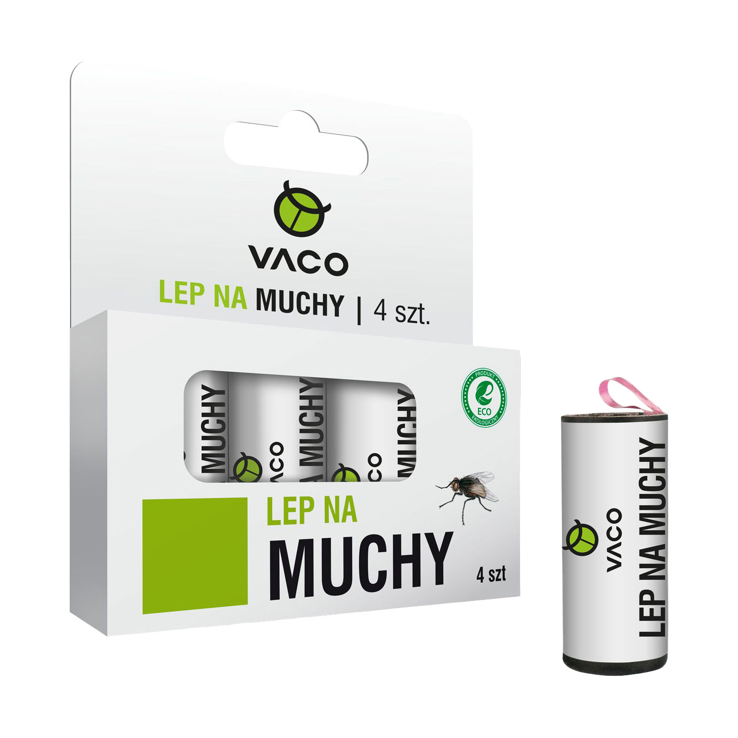 Пастка для мух Vaco Eco Glue Trap For Flies, 4 шт