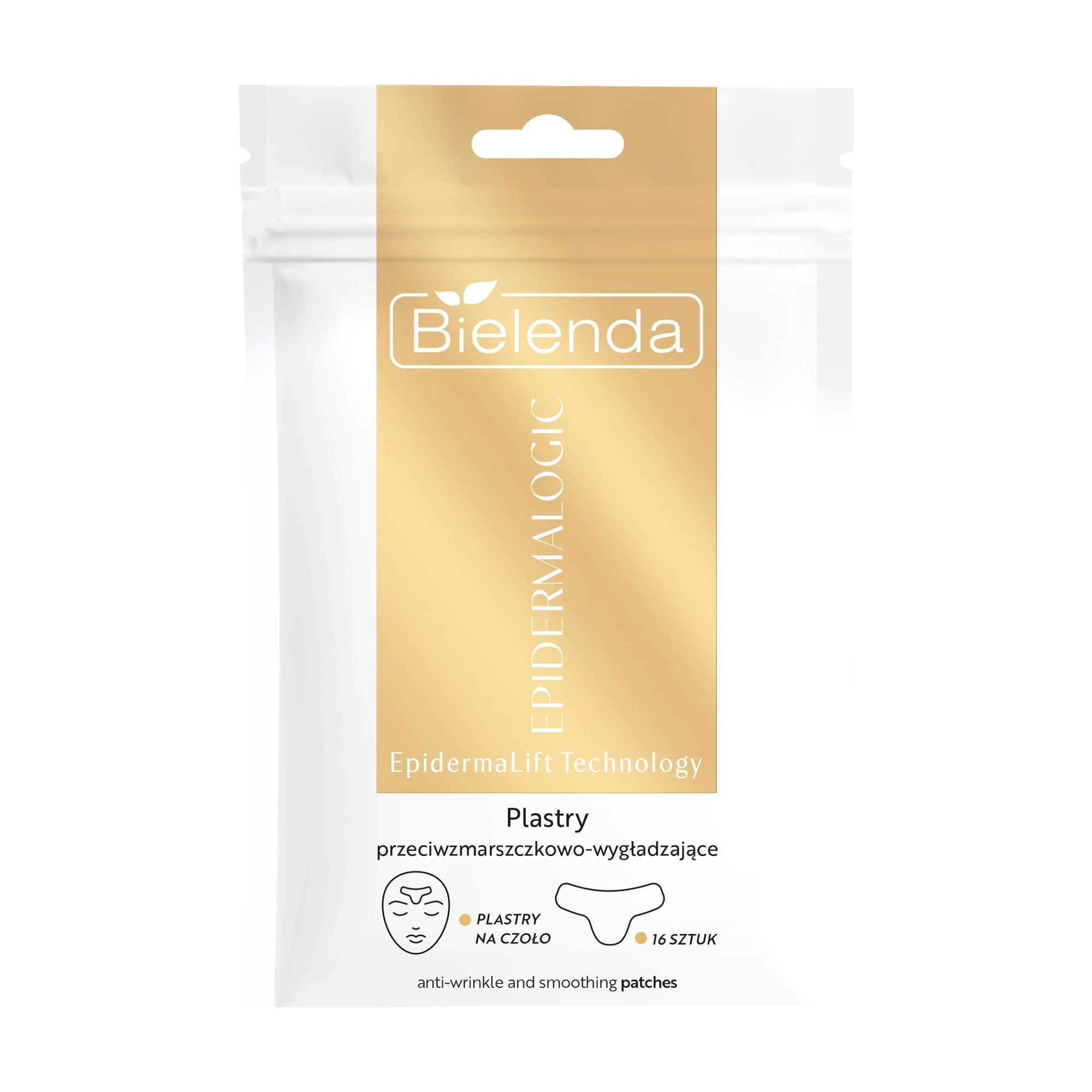 Патчі для зони лоба Bielenda Epidermalogic Anti-Wrinkle And Smoothing Patches проти зморщок, 16 шт