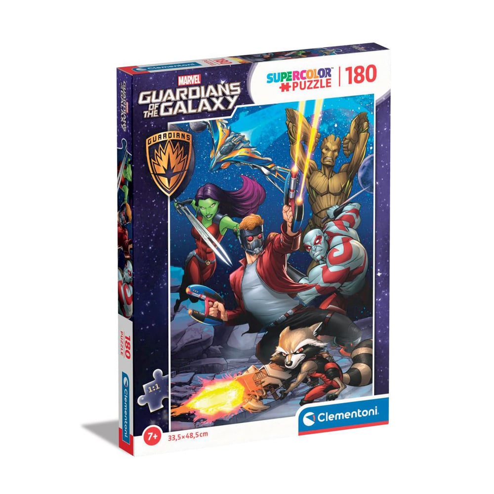 Пазли Clementoni Marvel Guardians Of The Galaxy, 33.5*48.5 см, від 7 років, 180 елементів (29783)