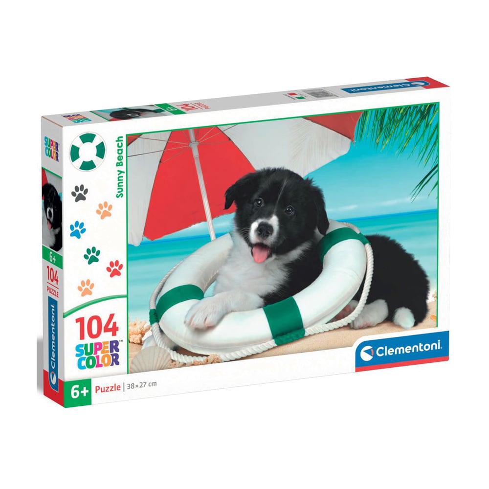 Пазли Clementoni Sunny Beach, 38*27 см, від 6 років, 104 елементи (25767)