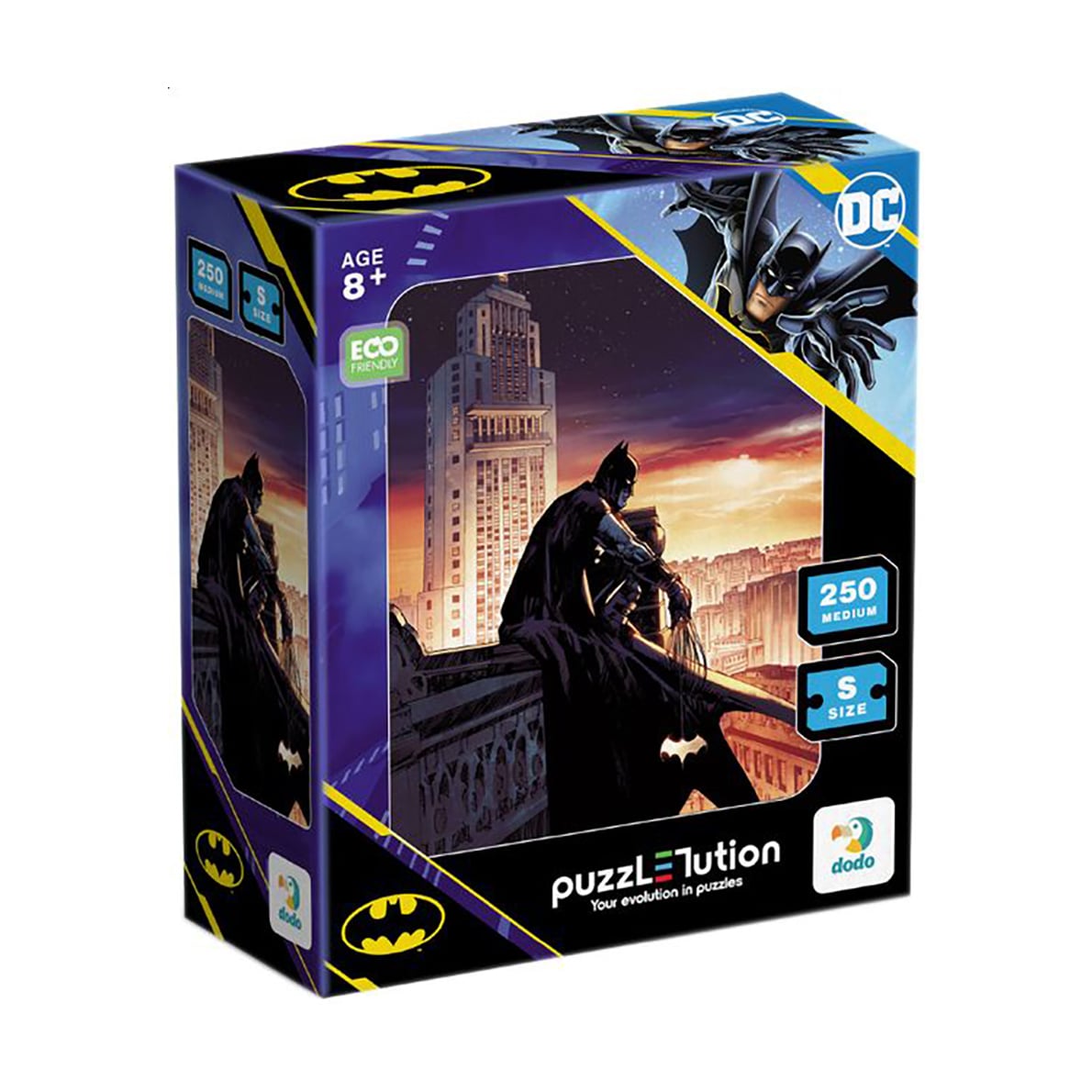 Пазли DoDo Batman Світ, 32*23 см, від 8 років, 250 елементів (200559)
