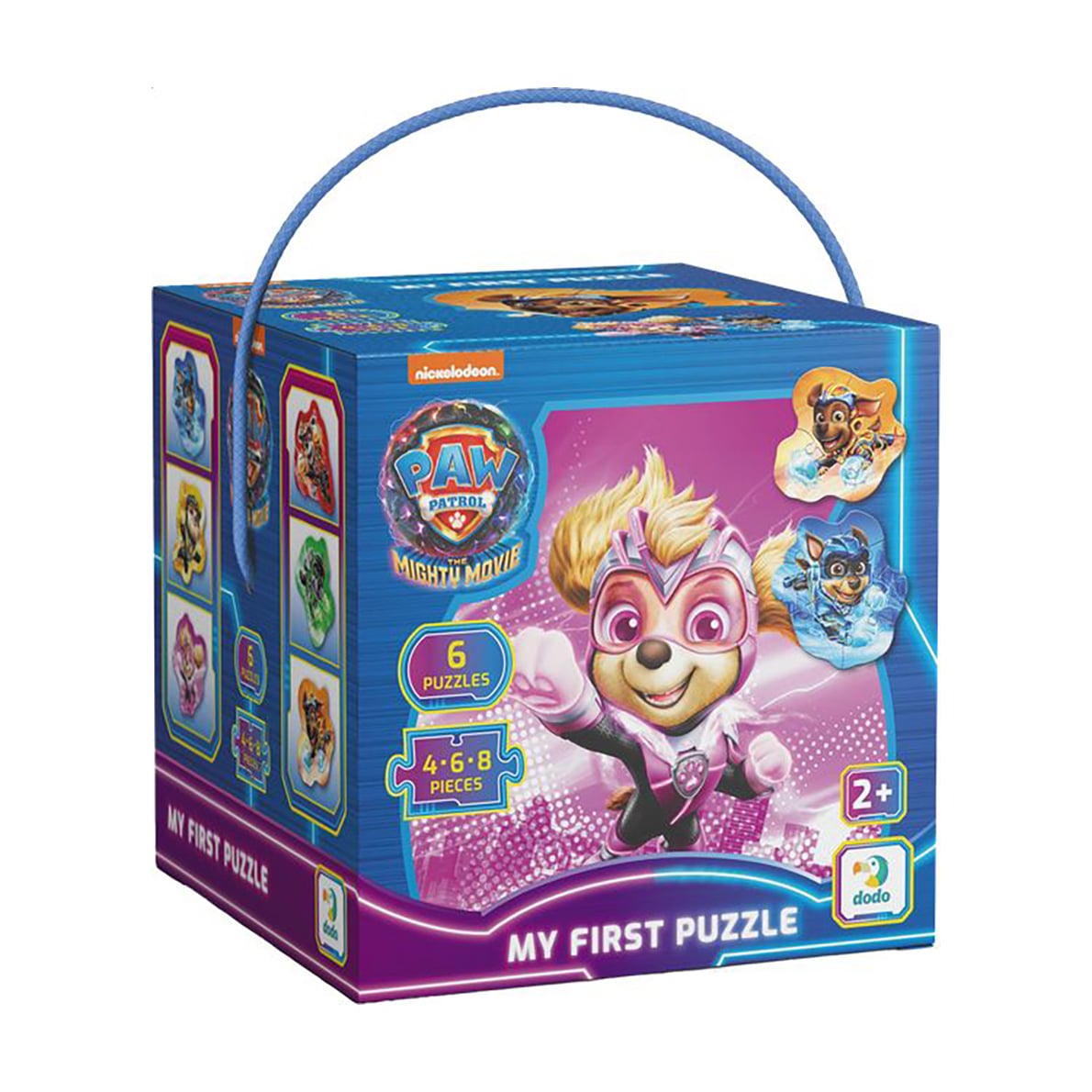 Пазли DoDo Paw Patrol Герої Бухти пригод, 12.3*12.7 см, від 2 років, 4-6-8 елементів (200536)