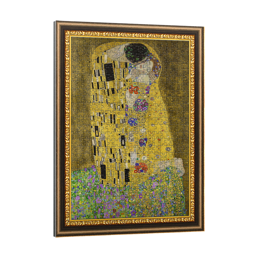 Пазли Trefl Art Поцілунок, Густав Клімт, від 10 років, 500 елементів (75428)