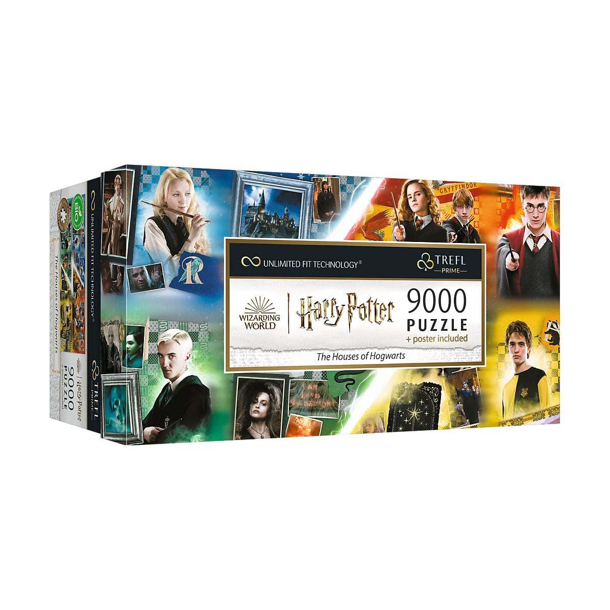 Пазли Trefl Harry Potter Будинки Гоґвортса, від 12 років, 9000 елементів (10233)