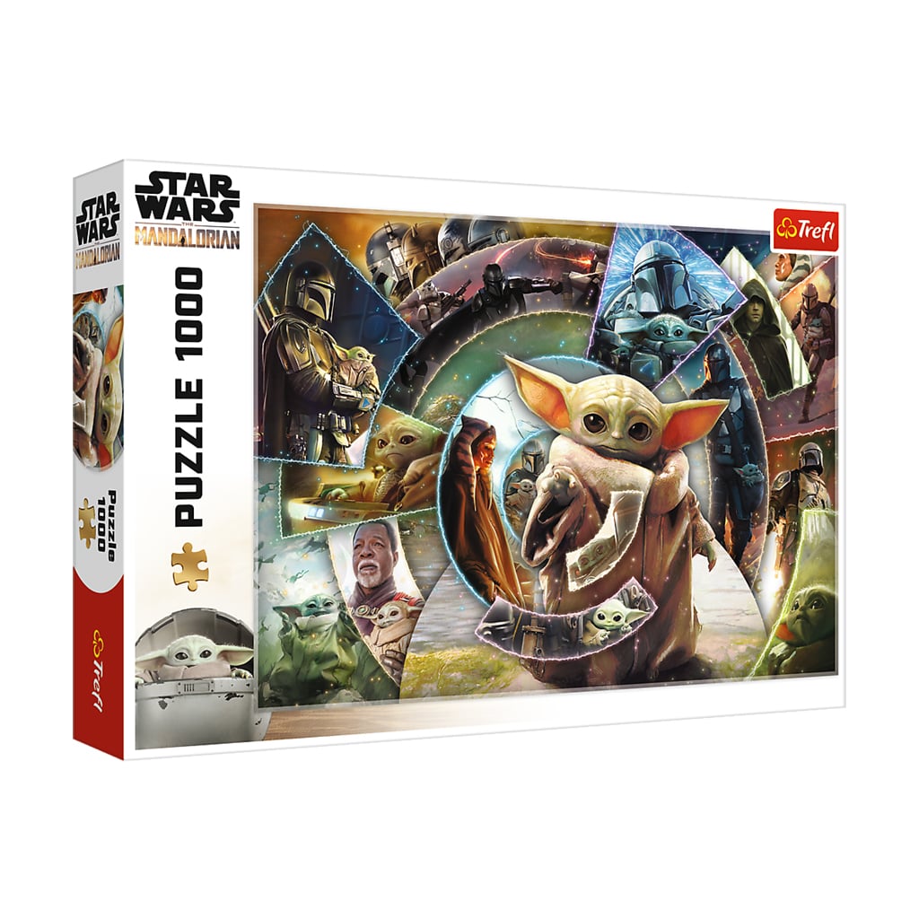 Пазли Trefl Lucasfilm Star Wars The Mandalorian Подорож Ґрогу, від 12 років, 1000 елементів (09061)