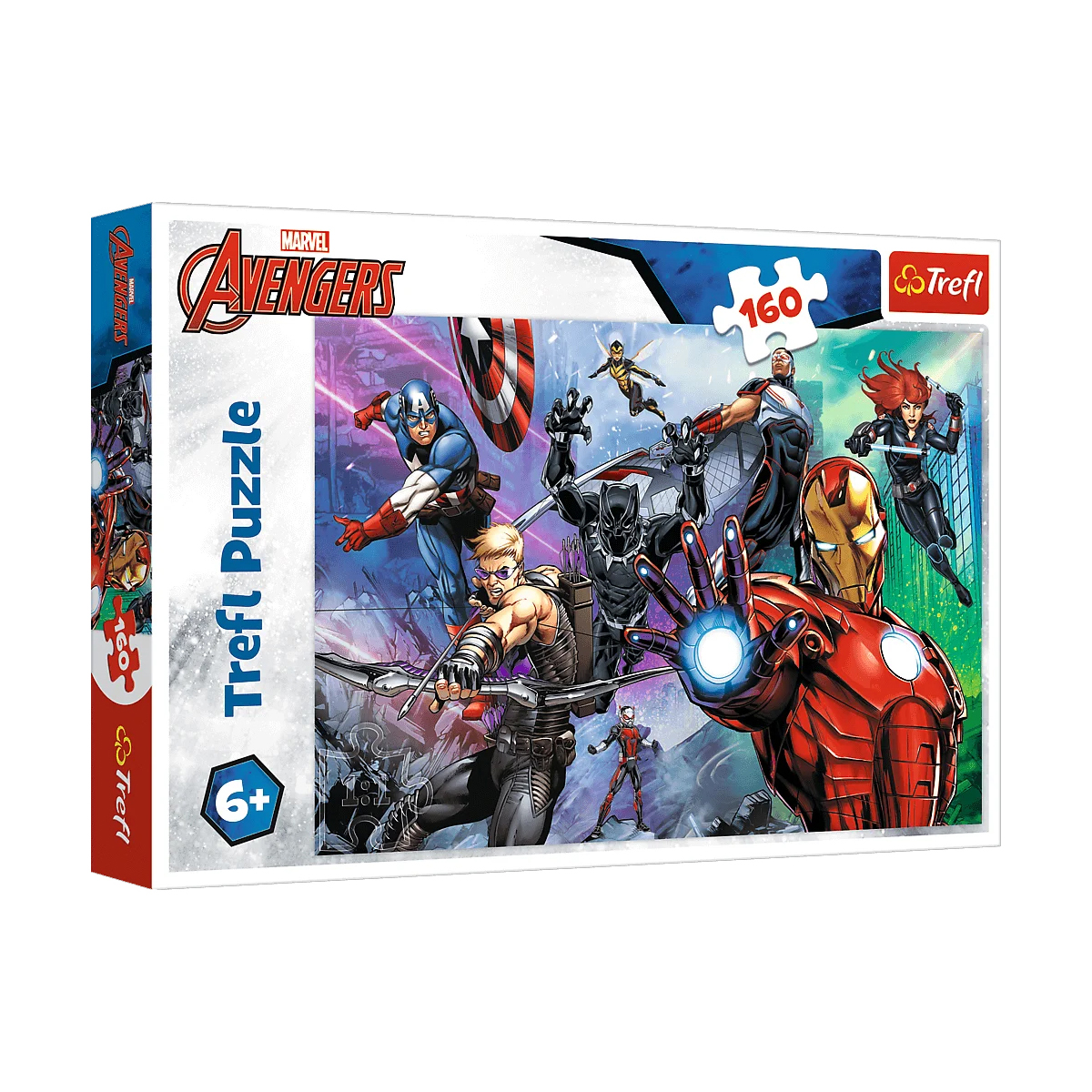 Пазли Trefl Marvel The Avengers Завжди готові герої, від 6 років, 160 елементів (15424)