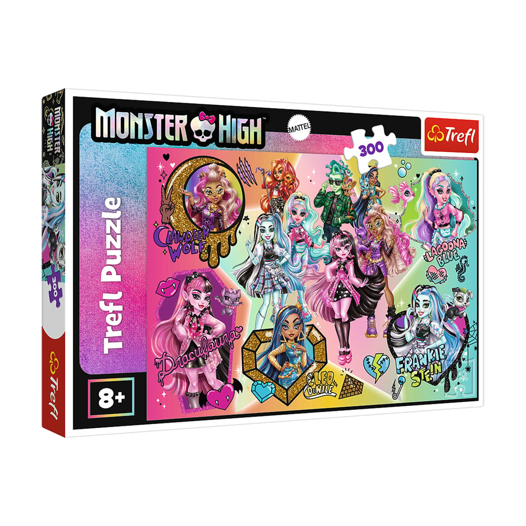 Пазли Trefl Monster High Зомбі на вершині!, від 8 років, 300 елементів (30277)