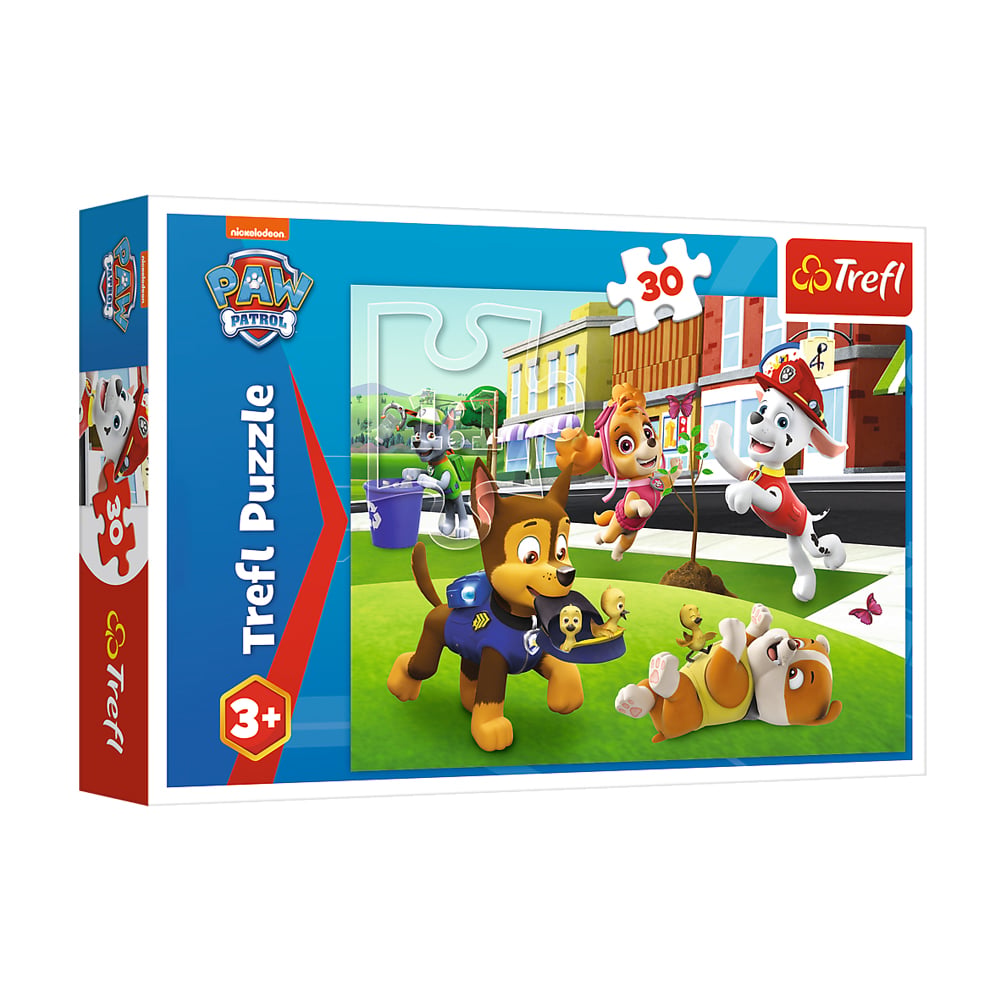 Пазли Trefl Nickelodeon Paw Patrol Собаки в дії, від 3 років, 30 елементів (18306)
