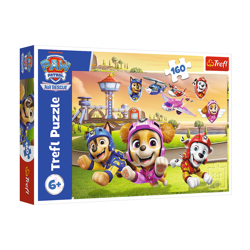Пазли Trefl Nickelodeon Paw Patrol Собаки зверху, від 6 років, 160 елементів (15432)