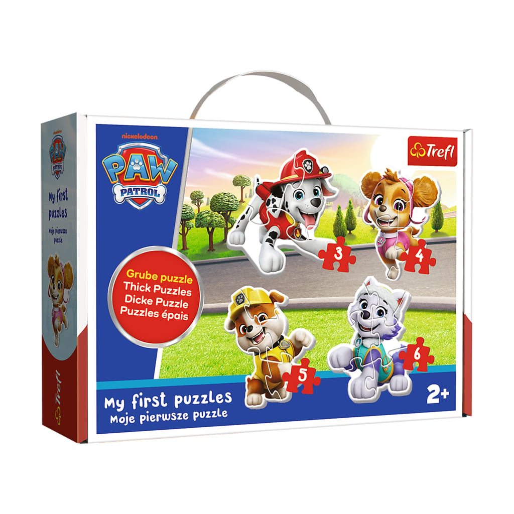Пазли Trefl Paw Patrol Милі собачки, від 2 років, 18 елементів (61360)