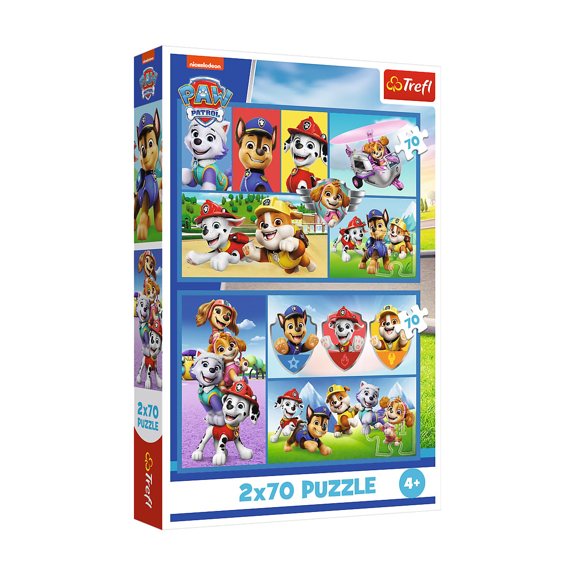 Пазли Trefl Paw Patrol  Правила патруля, від 4 років, 2*70 елементів (34441)