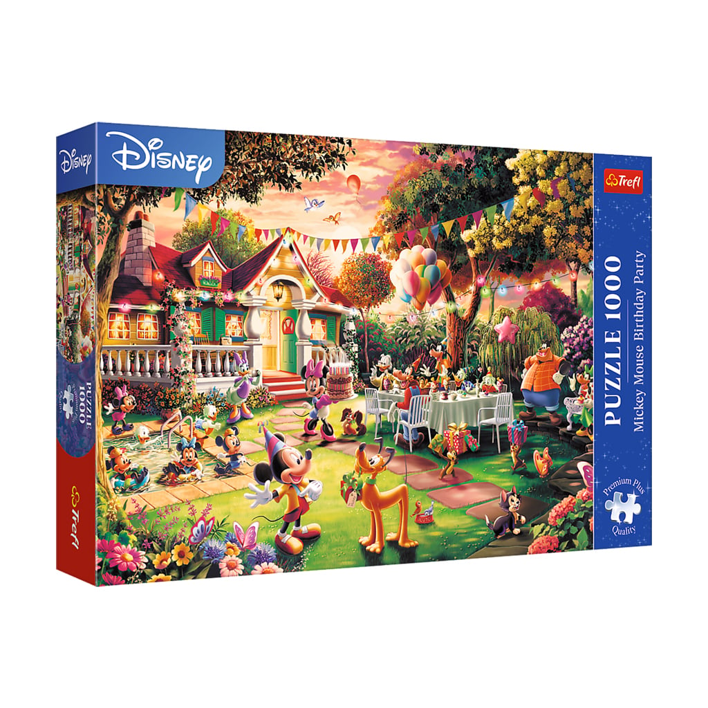 Пазли Trefl Premium Plus Disney День народження Міккі Мауса, від 12 років, 1000 елементів (09153)