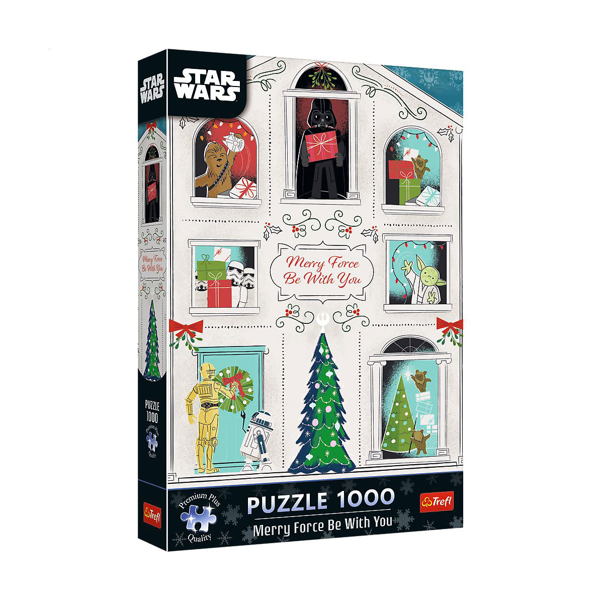 Пазли Trefl Star Wars Premium Plus Lucasfilm Нехай cила Різдва буде з вами, від 12 років, 1000 елементів (12087)