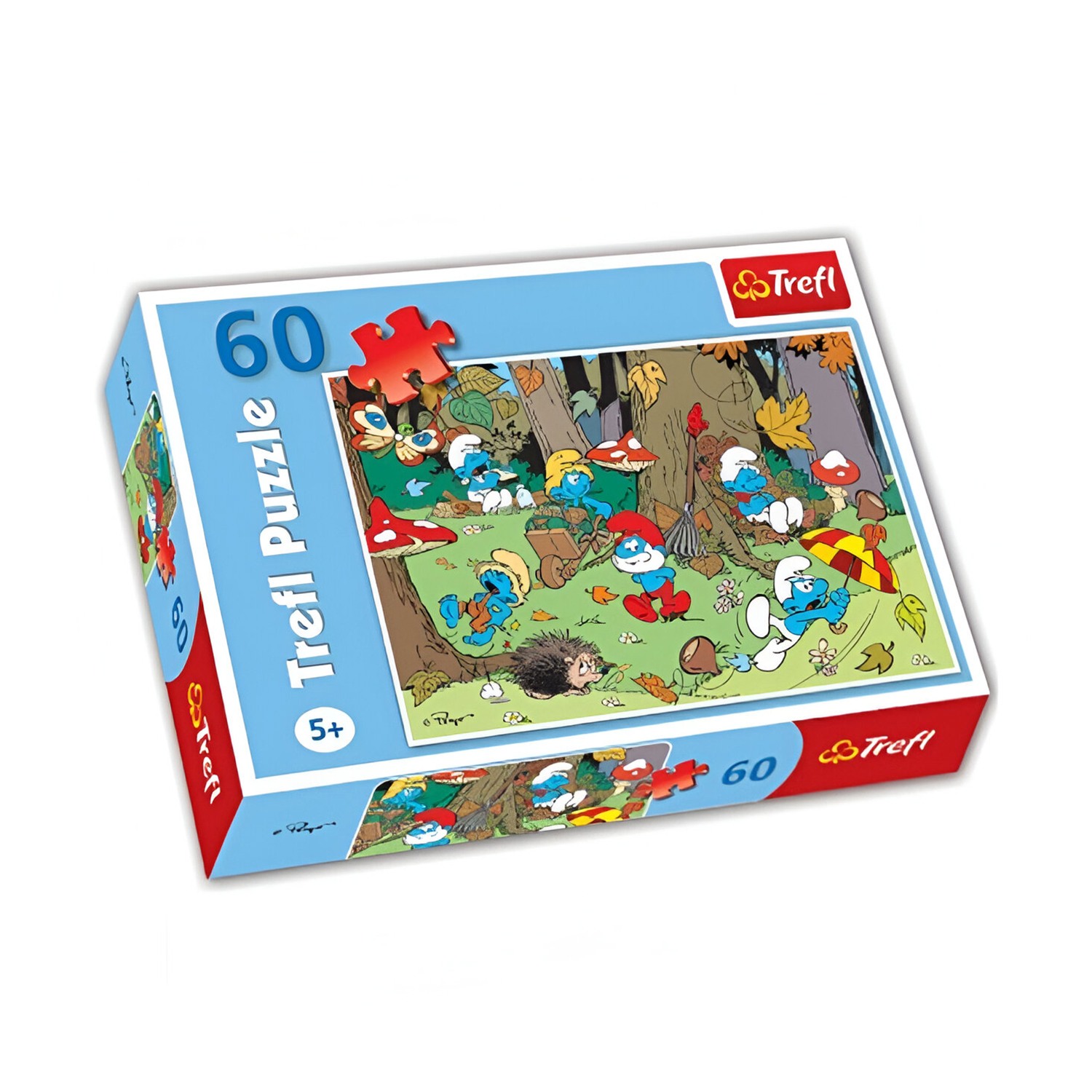 Пазли Trefl The Smurfs Зачарований ліс, від 5 років, 60 елементів (17401)