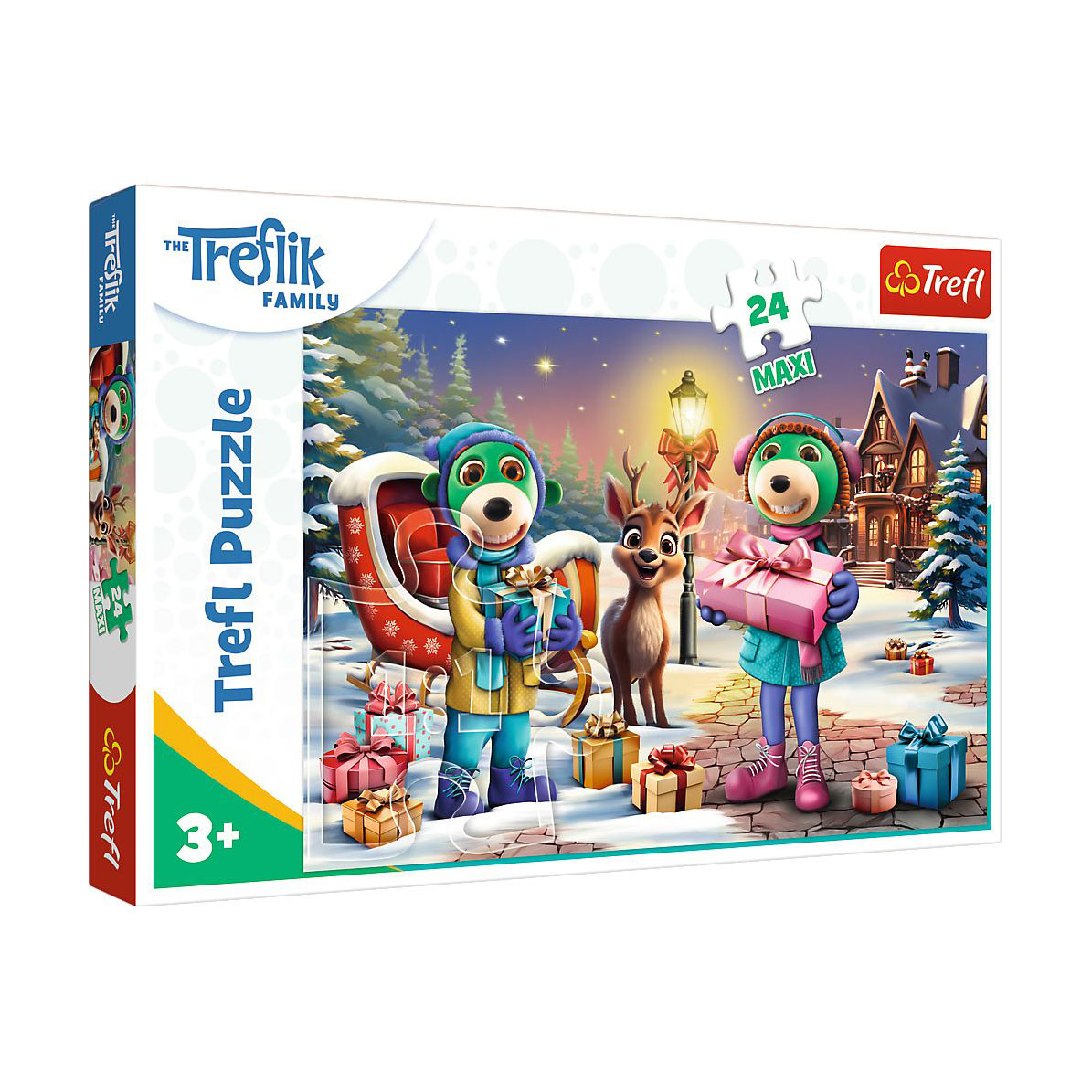 Пазли Trefl The Treflik Family Winter Time with Trefliks Родина Трефлів, від 3 років, 24 елементи (14360)