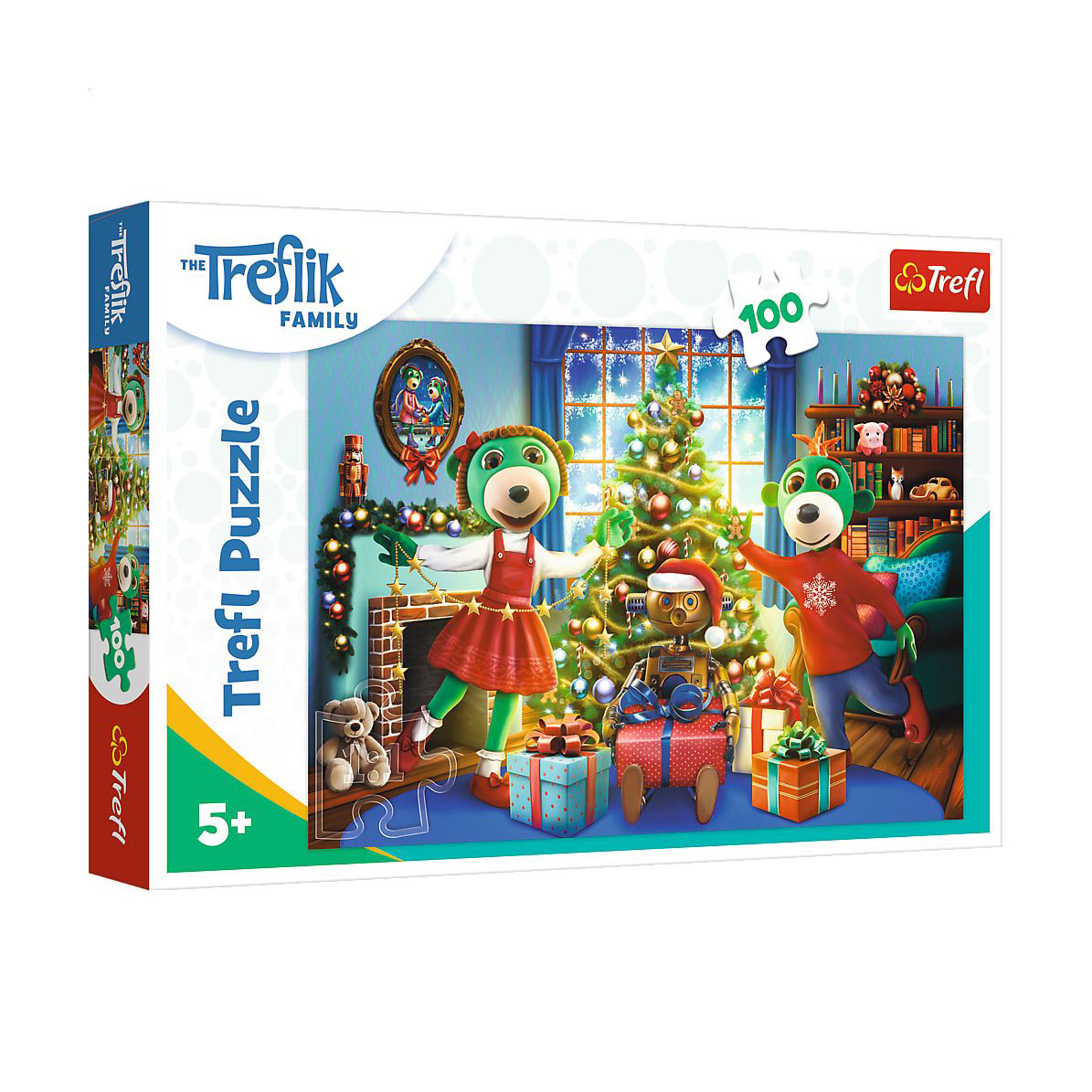 Пазли Trefl The Treflik Family Зимові Трефліки, від 5 років, 100 елементів (16459)