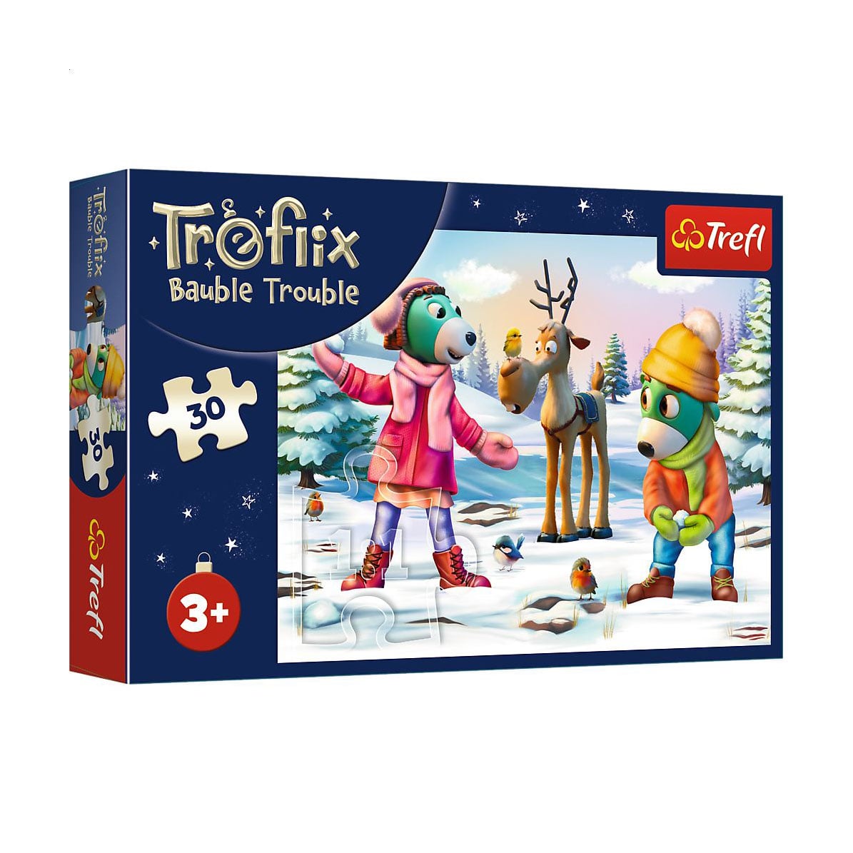 Пазли Trefl Treflix Bauble Trouble Різдво з Трефлікс, від 3 років, 30 елементів (18313)