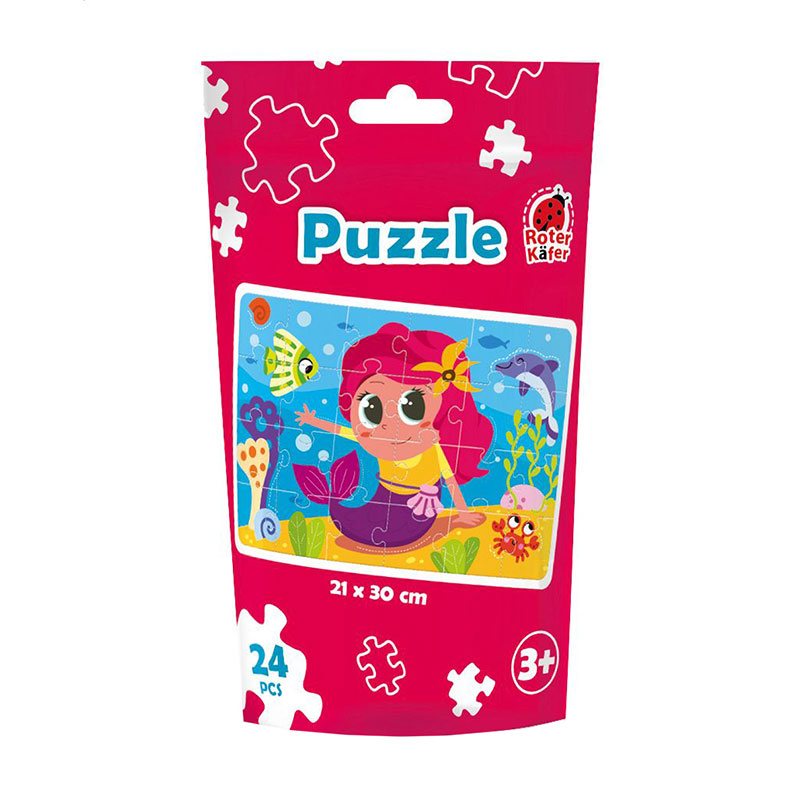 Пазли Vladi Toys Русалонька, у дой-паку, 21*30 см, від 3 років, 24 деталі (RK1130-08)