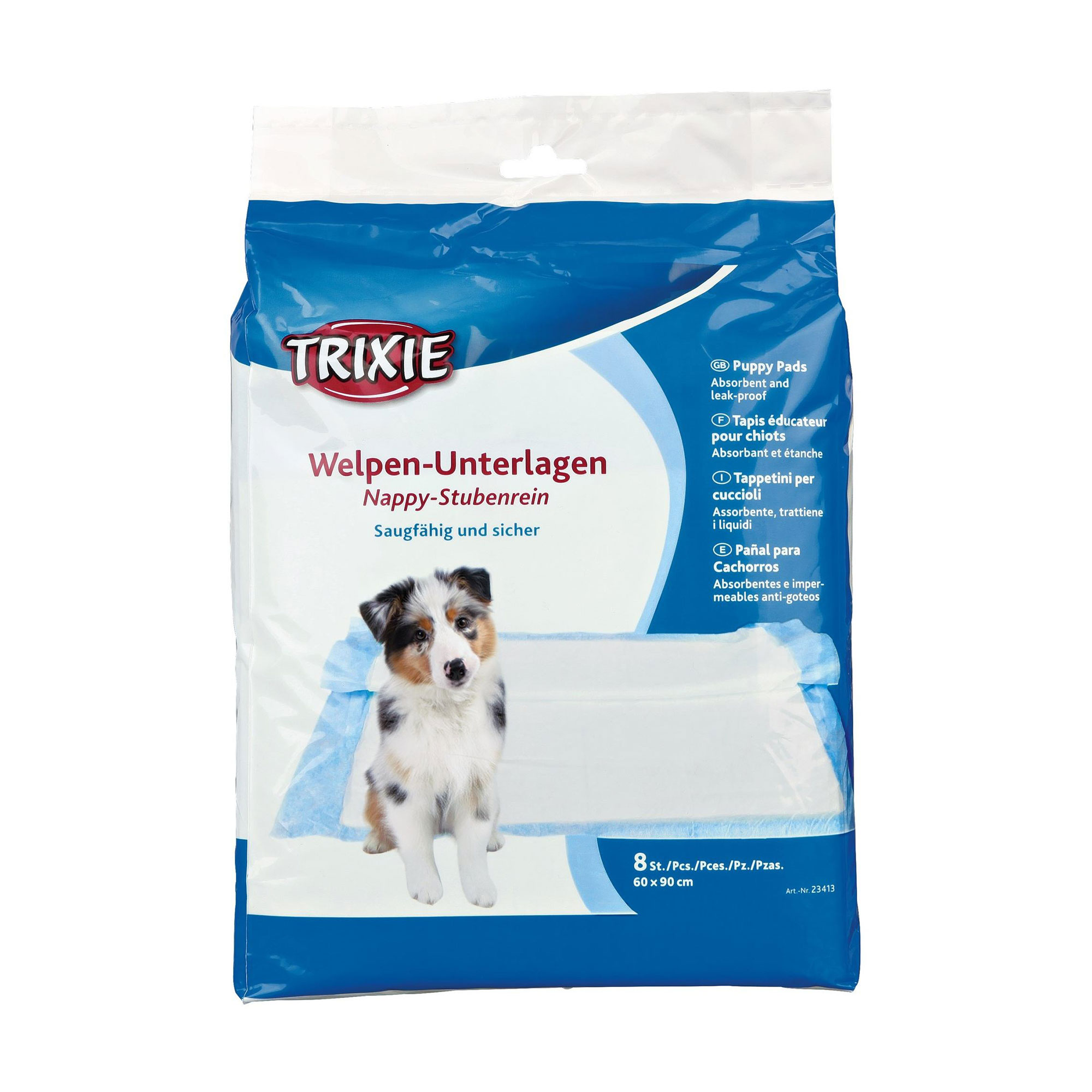 Пелюшки для собак Trixie, 60*90 см, 8 шт