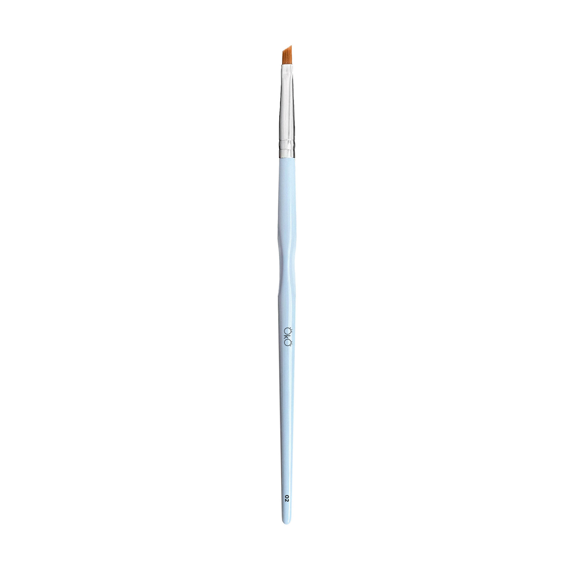 Пензлик для брів OkO Lash &amp; Brow Міні, скошений 02
