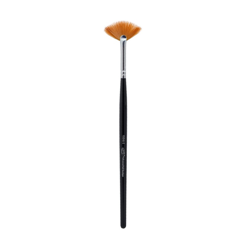 Пензлик для дизайну нігтів PNB Nail Art Brush Fan 13D/6-S нейлон, віялова, 12 мм