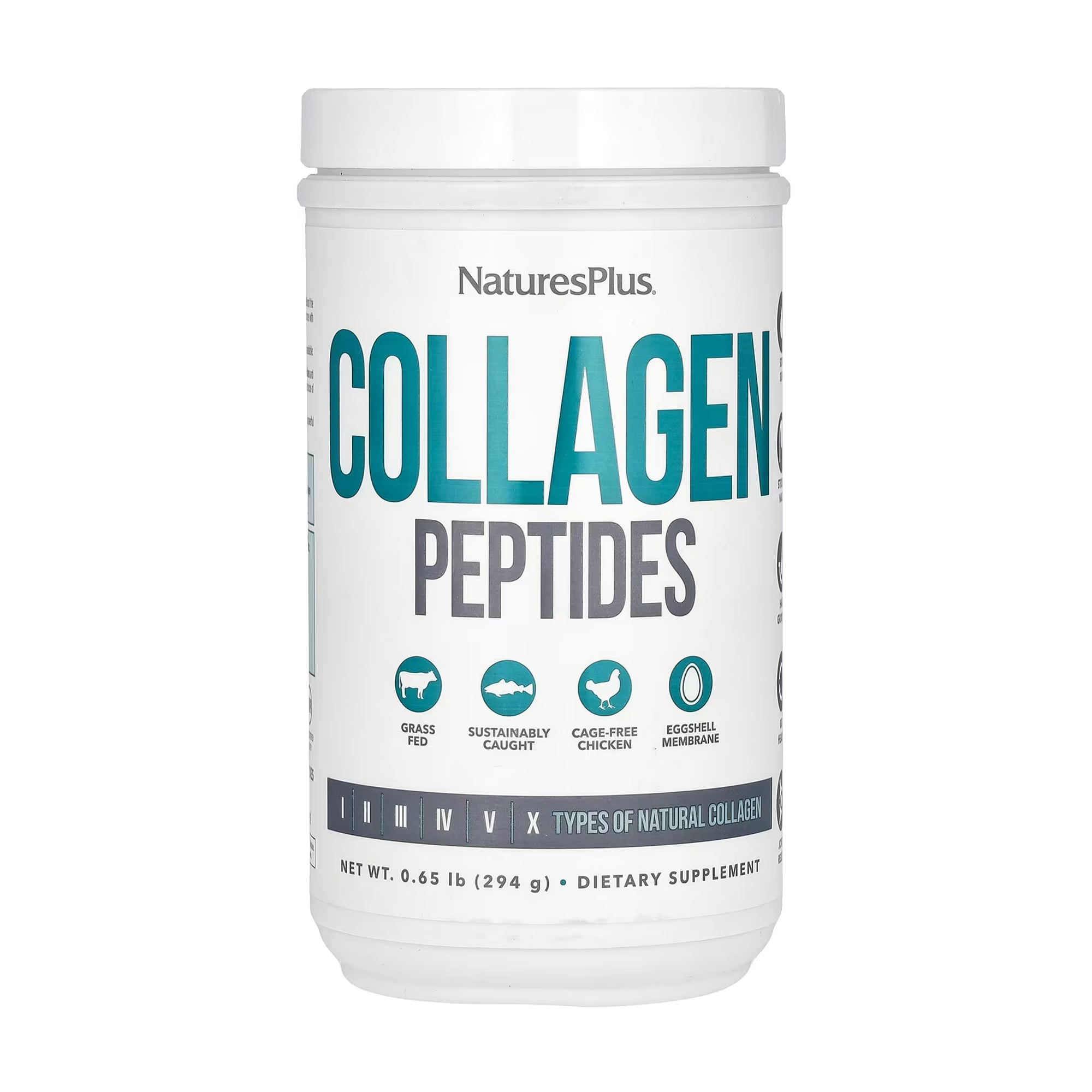 Пептиди колагену NaturesPlus Collagen Peptides в порошку, 294 г