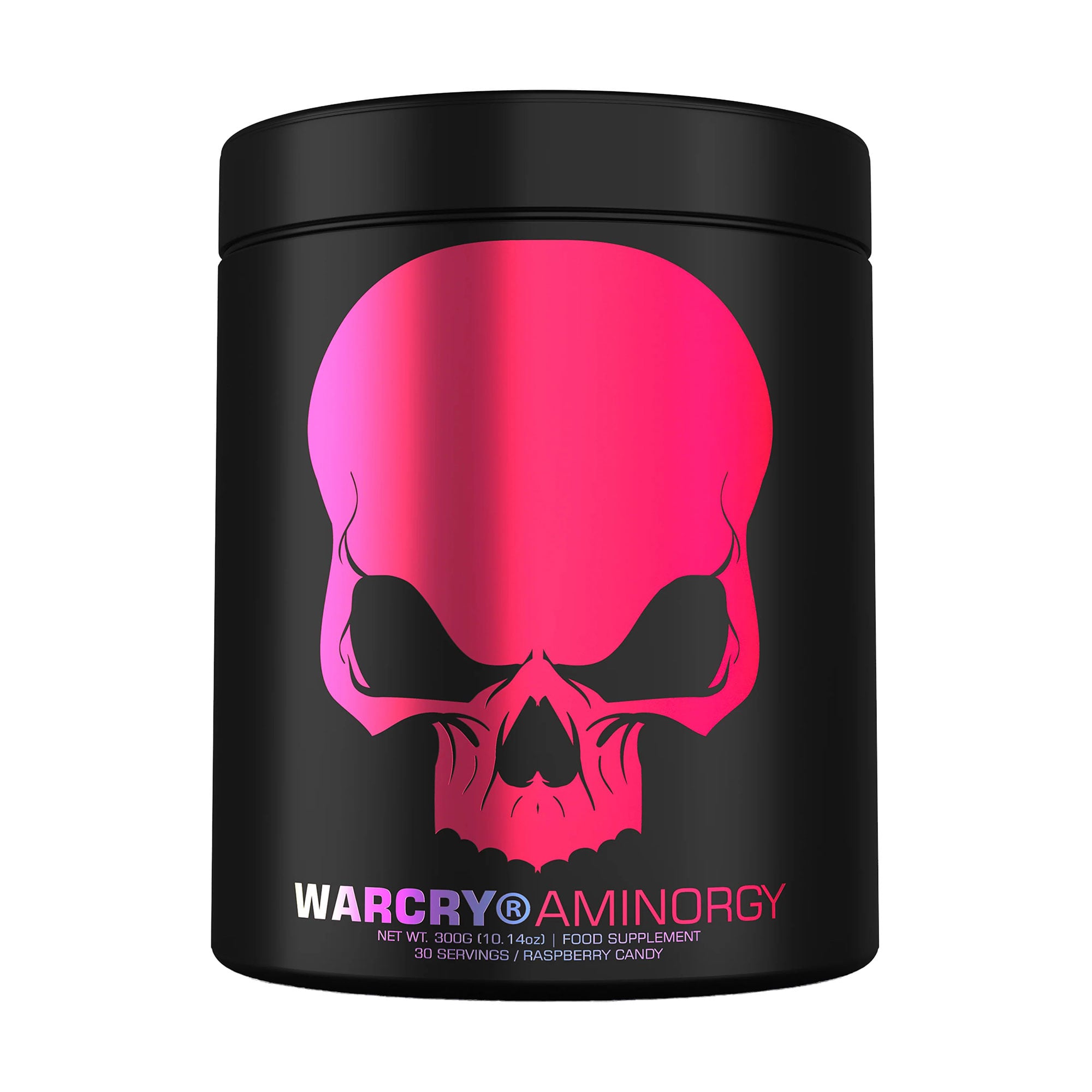 Передтренувальний комплекс Genius Nutrition Warcry AminoRGY Малинова цукерка, в порошку, 300 г