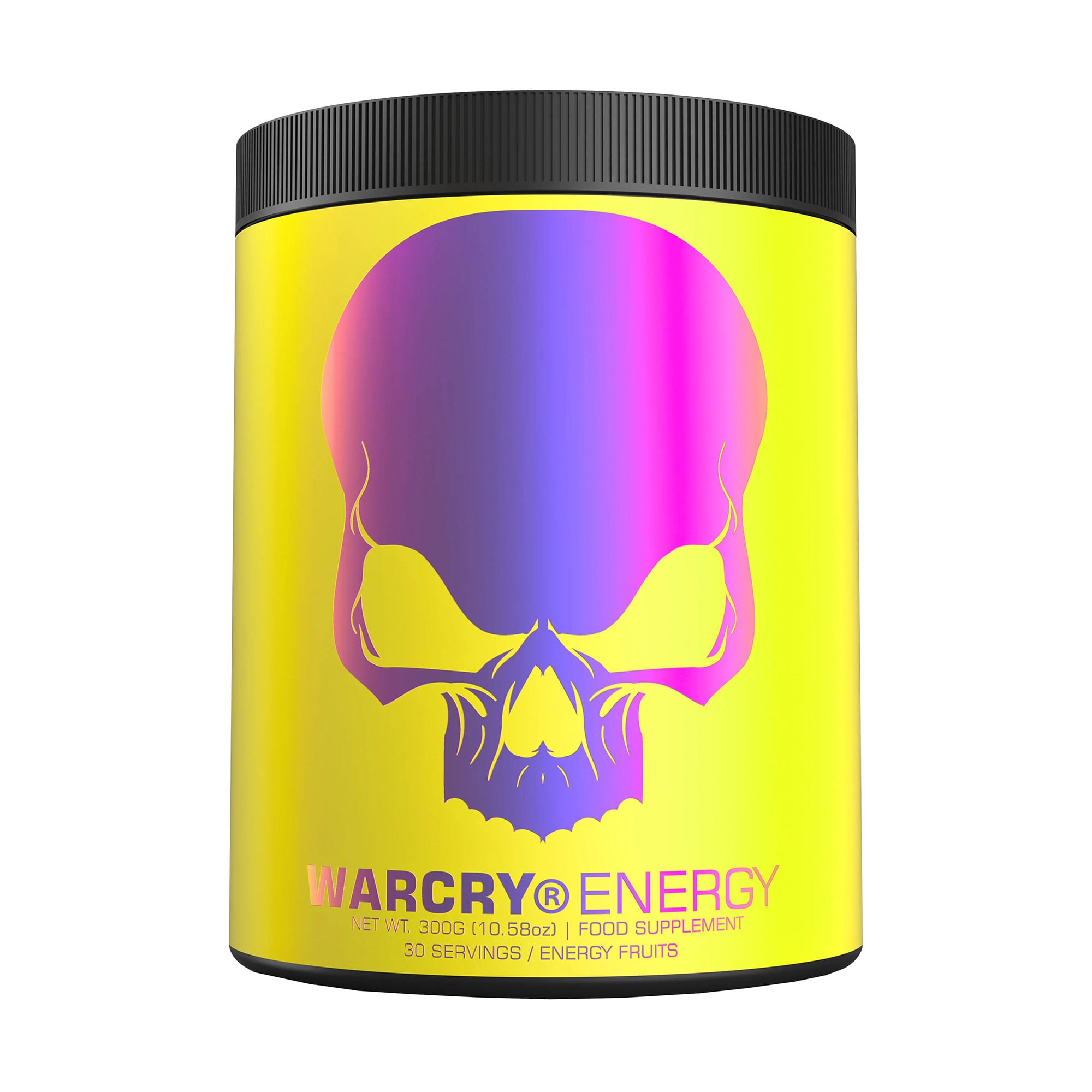 Передтренувальний комплекс Genius Nutrition Warcry Energy Енергетичні фрукти, в порошку, 300 г