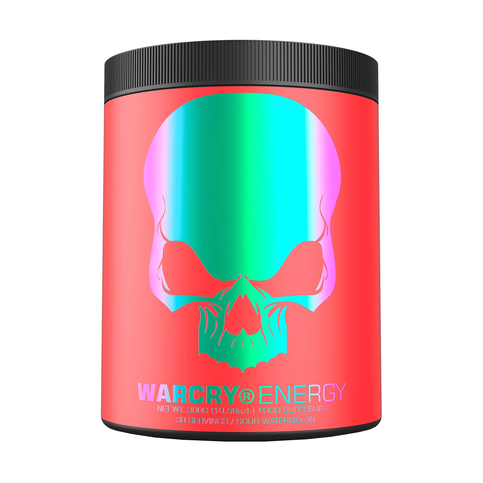 Передтренувальний комплекс Genius Nutrition Warcry Energy Кислий кавун, в порошку, 300 г