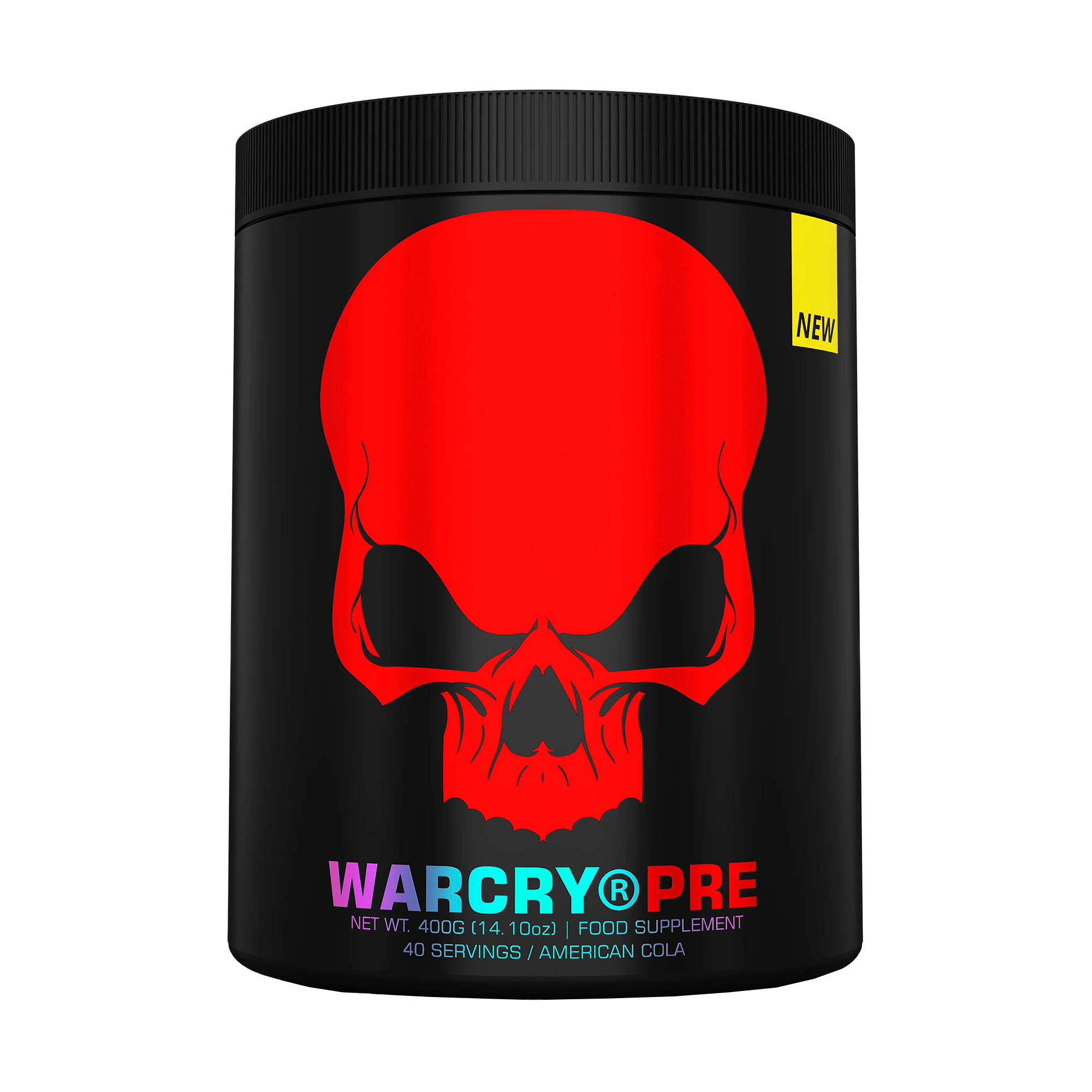 Передтренувальний комплекс Genius Nutrition Warcry (New Formula) Американська кола, в порошку, 400 г