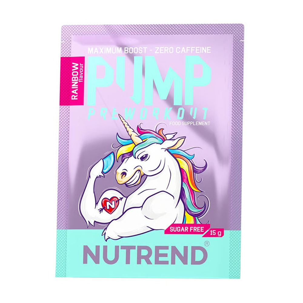 Передтренувальний комплекс Nutrend Pump Веселка, в порошку, 15 г