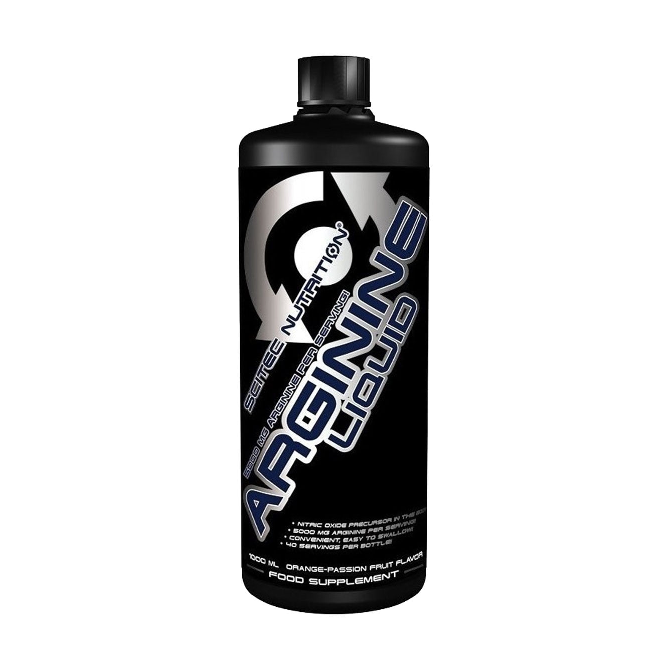 Передтренувальний комплекс Scitec Nutrition Liquid Arginine Апельсин та маракуйя, в рідині, 1 л