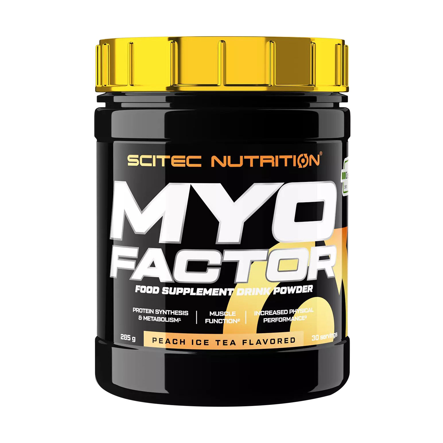 Передтренувальний комплекс Scitec Nutrition MyoFactor Персиковий чай з льодом, в порошку, 285 г