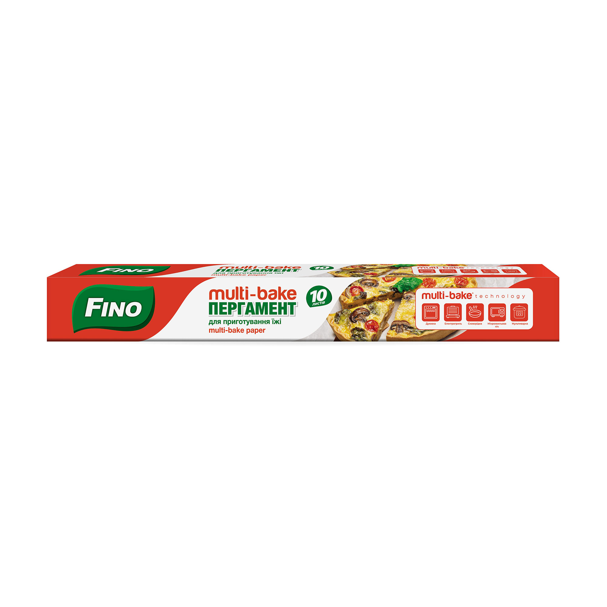 Пергамент для випікання Fino в аркушах, широкий, 10 шт
