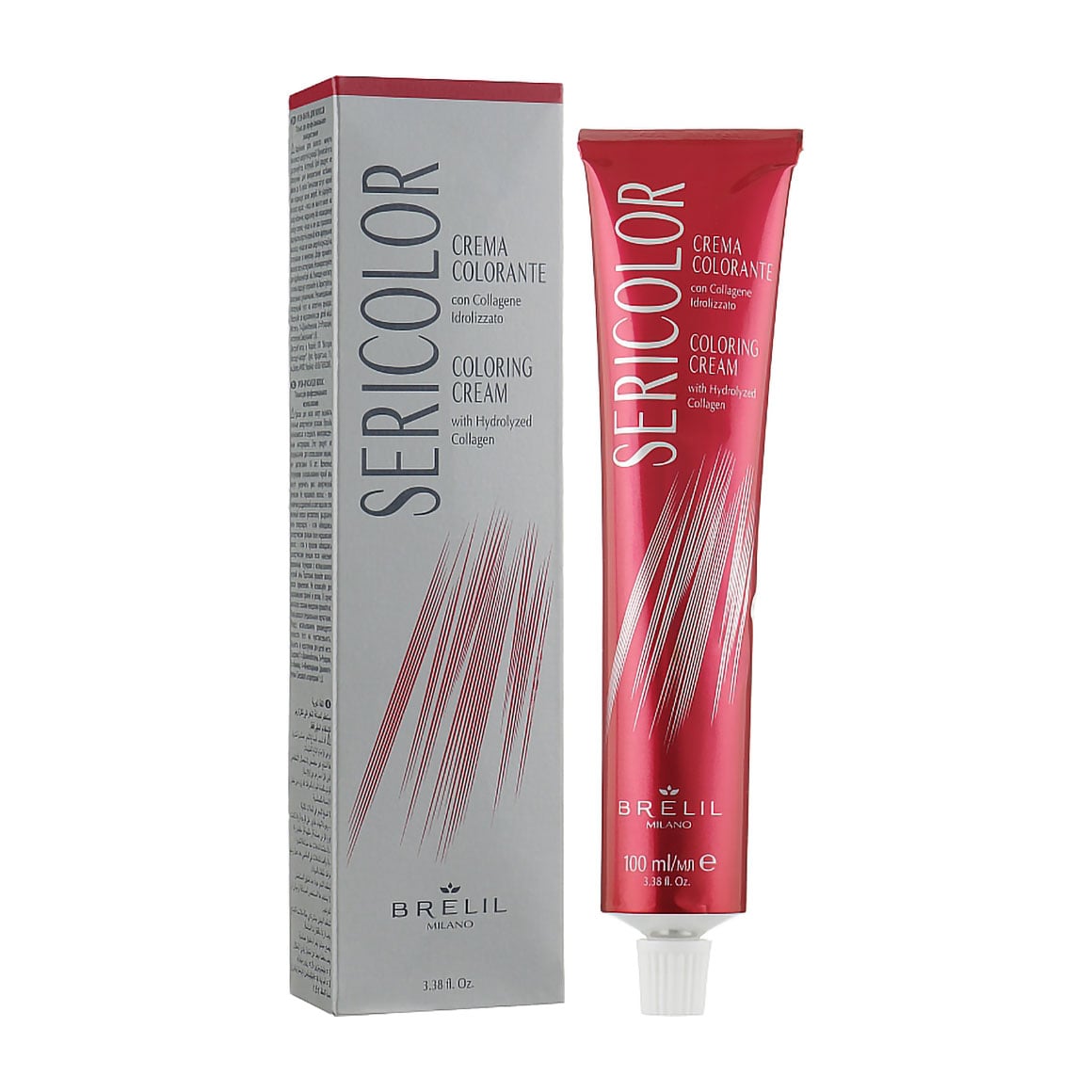 Перманентна фарба для волосся Brelil SeriColor Coloring Cream 7.18 Choco Ice Blonde, 100 мл