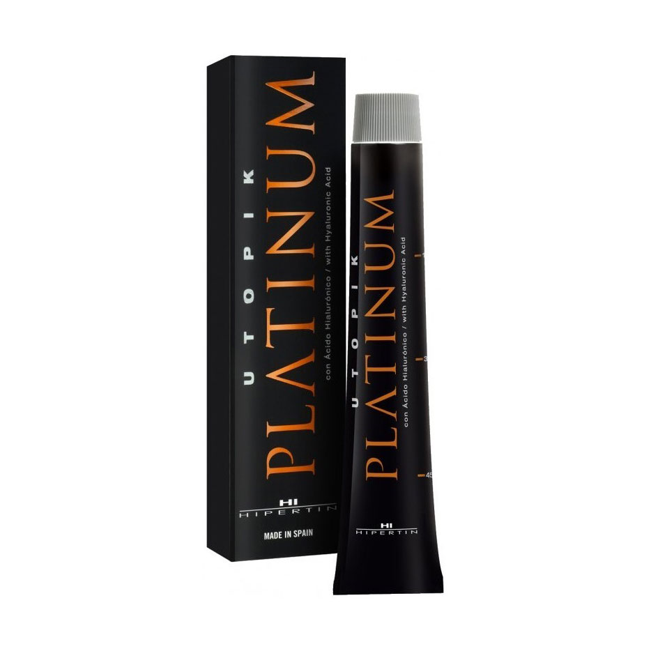 Перманентна фарба для волосся Hipertin Utopik Platinum з гіалуроновою кислотою, 7.71 Ash Sandy Blonde, 60 мл