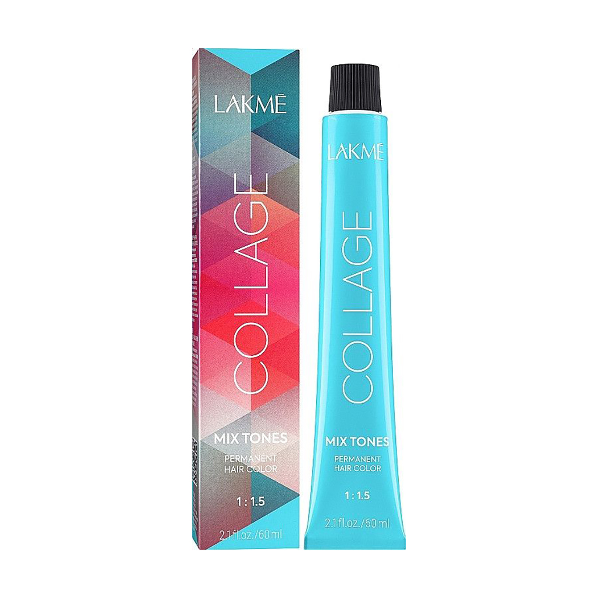 Перманентна фарба для волосся Lakme Collage Mix Tones Permanent Hair Color 0/20, 60 мл