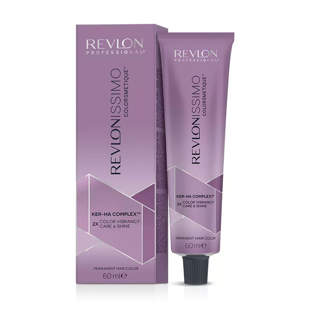 Перманентна фарба для волосся Revlon Professional Revlonissimo Colorsmetique Ker-Ha Complex Burgundies 44.22 Medium Intense Burgundy Brown, 60 мл
