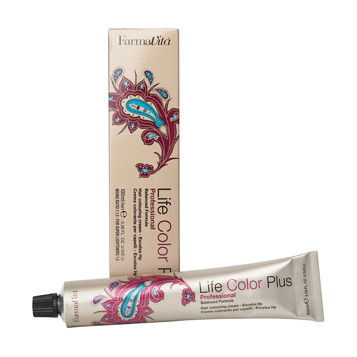 Перманентна крем-фарба для волосся FarmaVita Life Color Plus Hair Colouring Cream 12.122 Спеціальний блондин сандре фіолетовий, 100 мл